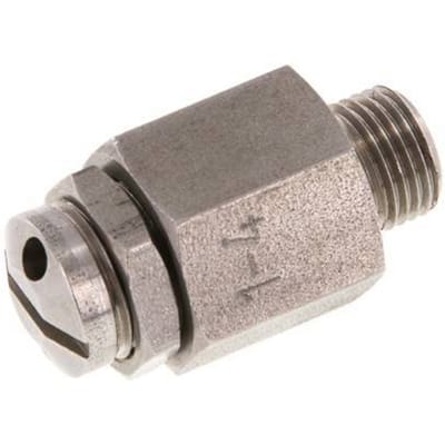 G 1/8'' Roestvrij staal 303 Verstelbare veiligheidsklep 1-4 bar (14,50-58,02 psi)