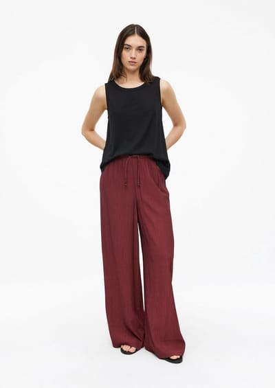 s.Oliver Pants Burgundy Taglia: W34 | Pantaloni Outlet | Donna | Marrone