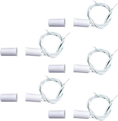 Magnetische Deurschakelaar - Contact Sensor - Beveiliging Thuis - Verborgen Montage - 13-25 mm - Wit