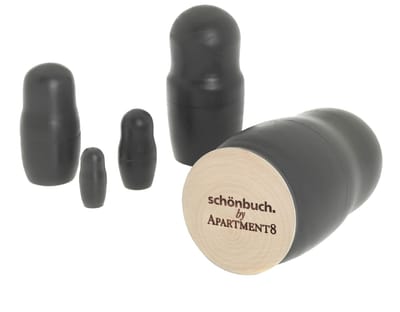 Schönbuch Colour Dolls Houten poppen-Set - zwart