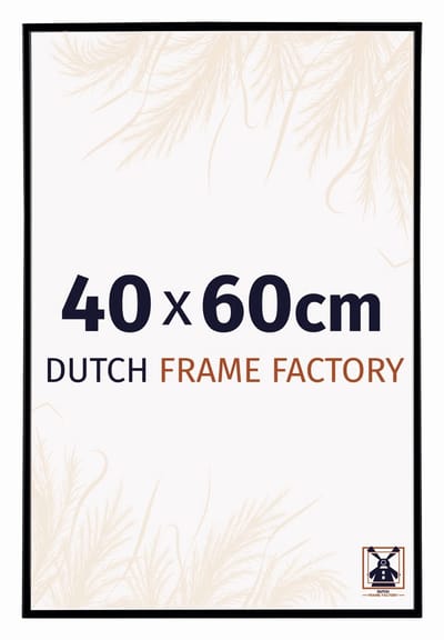 Fotolijst 40x60 cm - Kunststof - Zwart Mat - Easy