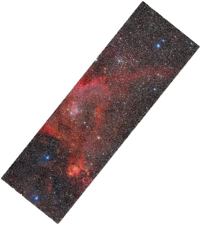 Skateboard Griptape - Anti-slip - Skateboarden - Galaxy Patroon - 84x28cm - Melkweg