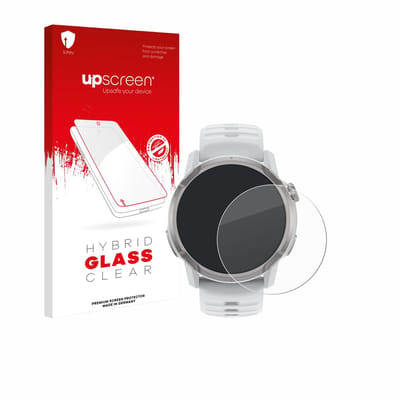 upscreen - Screenprotector voor Coros Apex 4 (46 mm) - Folie Beschermfolie Beschermglas transparant