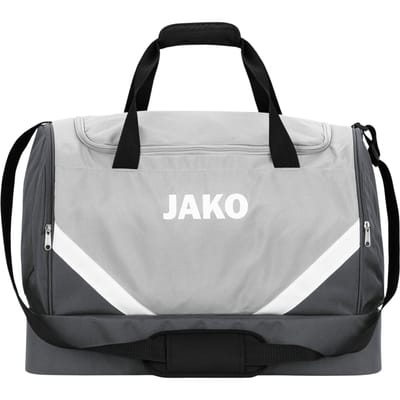 Jako Iconic (Bambini) Sporttas Met Bodemvak - Zachtgrijs / Antra Light | Maat: UNI