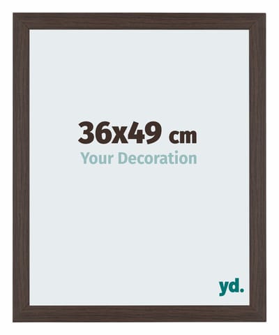Your Decoration - Puzzellijst 36x49 cm - Eiken Donker - Puzzellijst 500-1000 stukjes - MDF Fotolijst - Mura