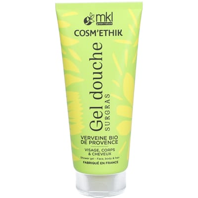 MKL Gel Douche Surgras Cosm'ethik - Verveine Bio de Provence 200 Douchegel