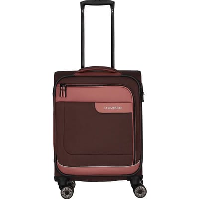 travelite VIIA 4W Trolley Spring Rose Lichtrood 55cm