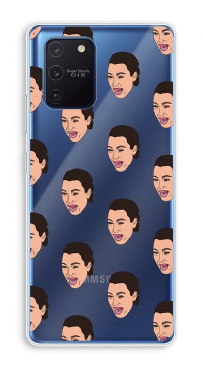 Case Company® - Hoesje geschikt voor Samsung Galaxy Note 10 Lite hoesje - Ugly Cry Call - Soft Cover Telefoonhoesje - Bescherming aan alle Kanten en Schermrand