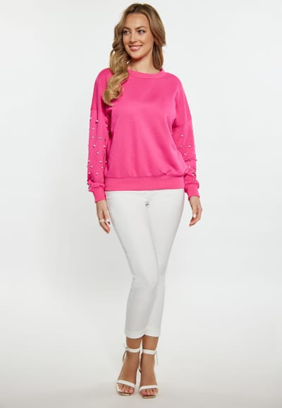 Faina Sweatshirt Dames roze