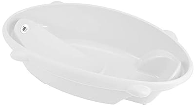 Babybadje voor 0 tot 12 maanden - Wit - Perfect voor elke badkamer