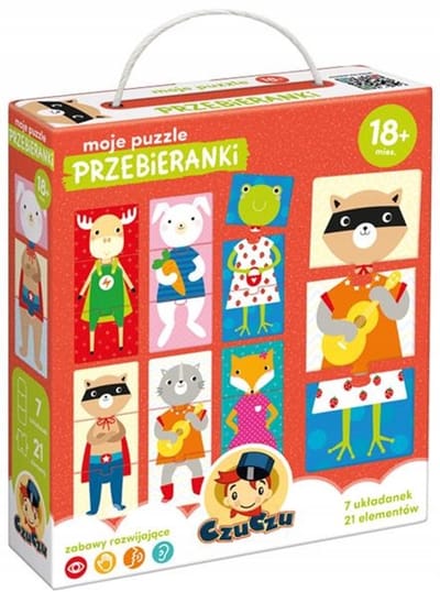 CzuCzu Mijn Eerste Puzzel Verkleden 21 Elementen
