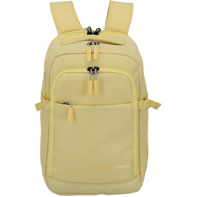 travelite vrijetijdsrugzak rugzak met laptopvak Kick Off Cabin Backpack 20L Yellow Lichtgeel