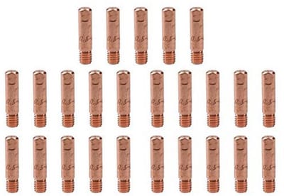 0.6mm Mig Lasser Ronde Contact Tips voor Euro Fakkels - 25 Stuks