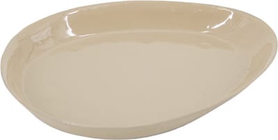 HomeBound by KY | Tray organisch hammered beige | dienblad