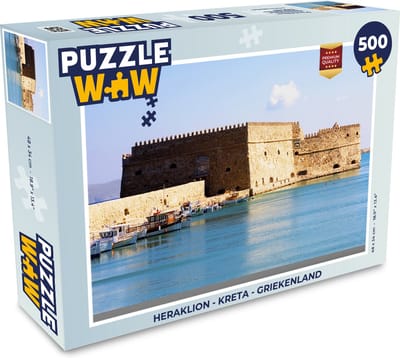 Puzzel Heraklion - Kreta - Griekenland - Legpuzzel - Puzzel 500 stukjes