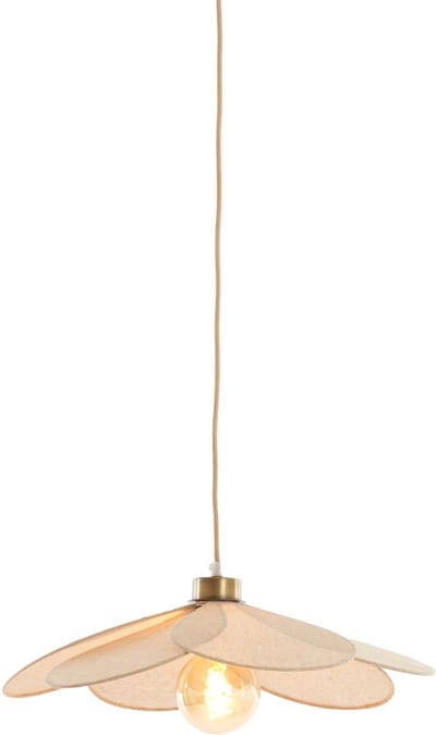 Light & Living Hanglamp Fyano - Zand - Ø46cm - Modern - Hanglampen Eetkamer, Slaapkamer, Woonkamer