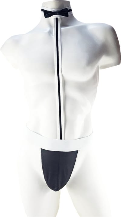 BamBella ® - Lingerie pak -Onesize - body suit - Heren- Erotische jumpsuit Man Zwart rollenspel kleding valentijn voor mannen