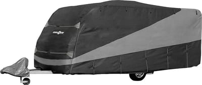 Caravan Afdekhoes - Dekzeil Campering - Camper Beschermen - Waterbestendig Materiaal - 400-450 cm - Standaard