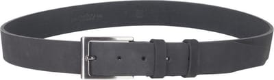 Echt Lederen Riem Zwart Van 3,5 cm Breed - Riemen Dames Of Riemen Heren - 110 cm - Taille maat 90 cm