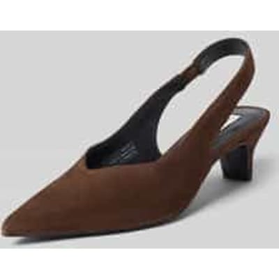 Pumps van leer model 'Tillbye'