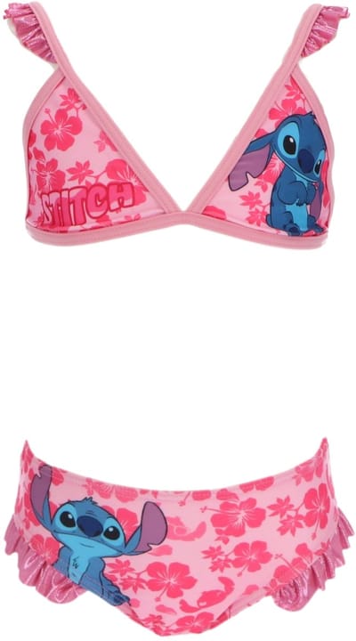 Lilo & Stitch Bikini - Maat 98/104 - Roze - Bikini Meisjes