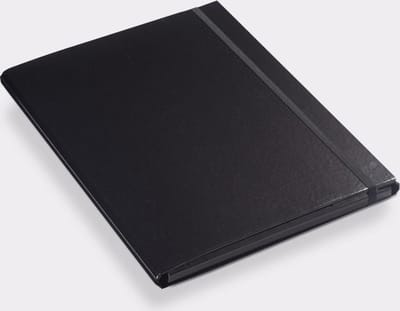 Luxe elastomap A4 zwart