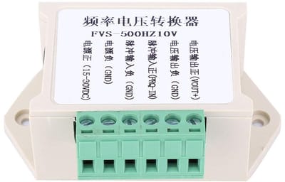 Vlemico - Frequentie-naar-spanningsomvormermodule - 0~500Hz naar 0~10V - Compact formaat - Conversie module - Ideaal voor industriële toepassingen ...