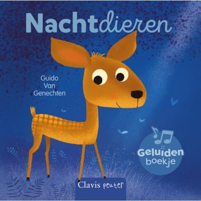 Nachtdieren - Geluidenboekjes - Guido Van Genechten