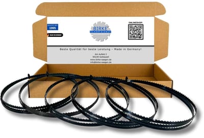 Lintzaagbladen Set - Zaagbladen - Hout Zagen - Flexibel Rugmateriaal - 1400mm x 6mm