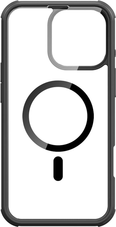 Full Cover MagSafe Bumper - Gehard Glas/PC - Zwart - Apple iPhone 16 Pro