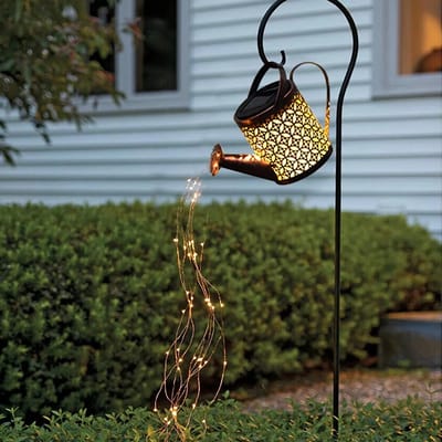Lardic Solar Tuinlamp in Gietervorm - met grondspies en op zonneenergie