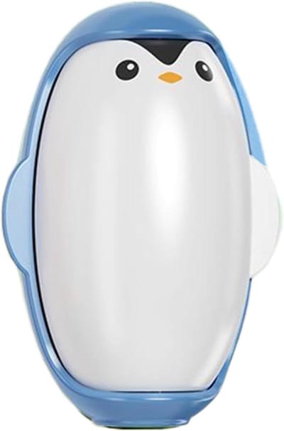Pluisroller Pinguïn - Haarverwijderaar Roller - Kleding Reinigen - Herbruikbaar en Wasbaar - 74 x 105 cm - Blauw