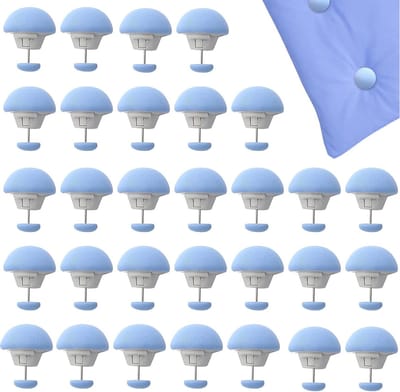 30 Stuks Dekbedhoes Bevestigers, Duvet Clips, Blauw, 32x26mm, Dekbed Accessoires, Matrassen Bevestiging, Voor Het Bevestigen van Lakens en Gordijnen