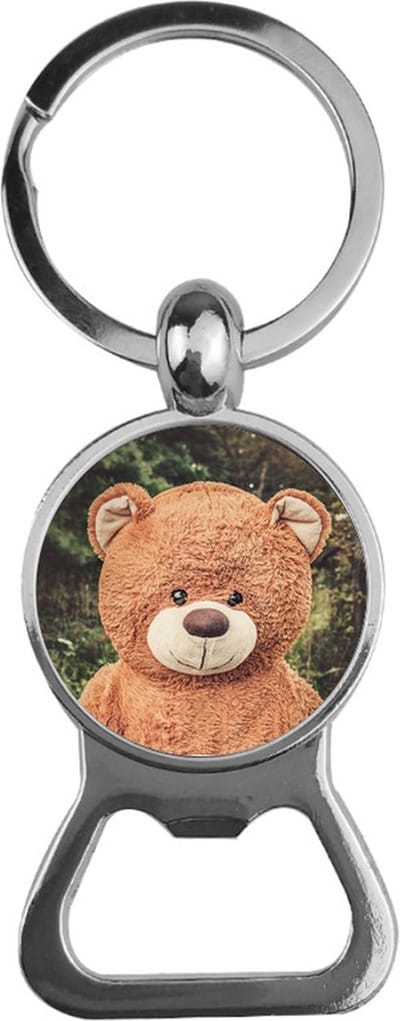 Bieropener Glas - Teddybeer