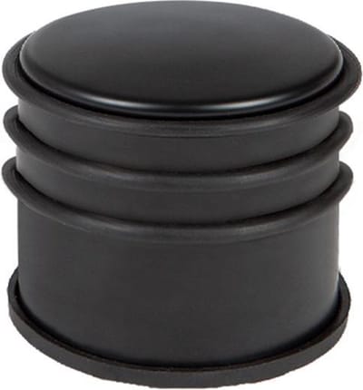 Deurstop zwart 7,7 cm hoog