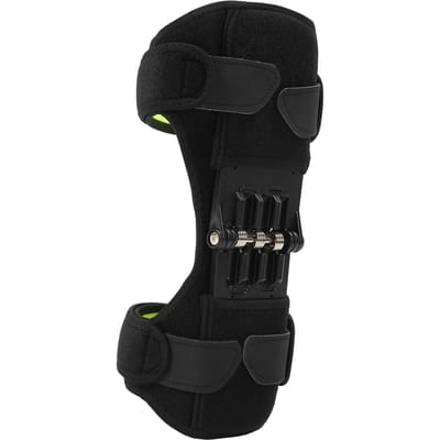 Booster de Genou Universel Style Sangle Verte Ressort Assisté Sport Alpinisme Support Rotule du Genou
