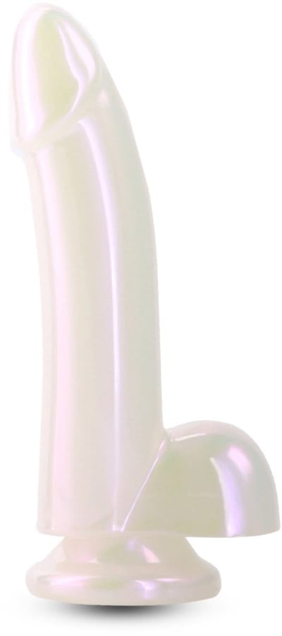 NS Novelties Fantasia Smooth 5 inch parel Dildo - Wit - 14.8 cm
