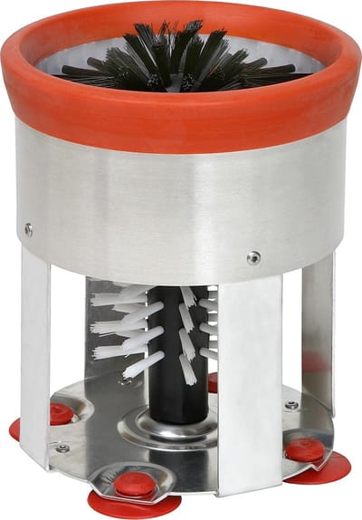 Bar Professional  Spoelborstel - 15x15x19cm - Aluminium