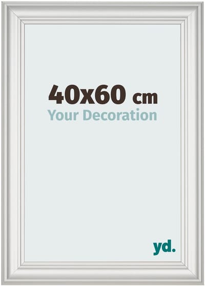 Your Decoration - Fotolijst 40x60 cm - MDF - Wit Geveegd - Lazio