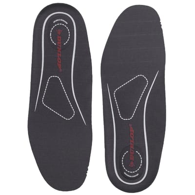 Dunlop Unisex Volwassenen Ondersteunende Geurbestrijdingsinzetstukken (Zwart)