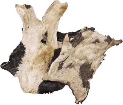 Runderkophuid met haar-1 kilo-hondensnacks
