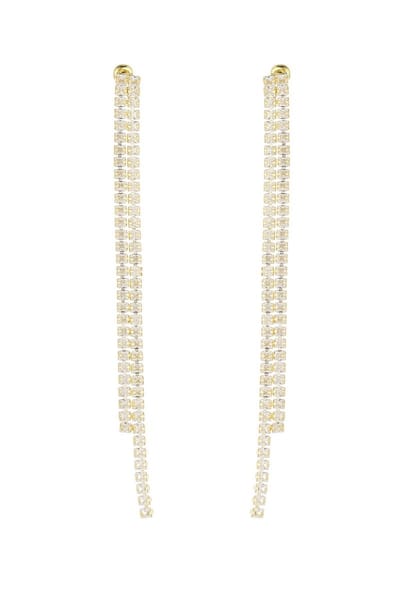 Yehwang oorbellen - Exclusive diamond - Goudkleurig - Koper