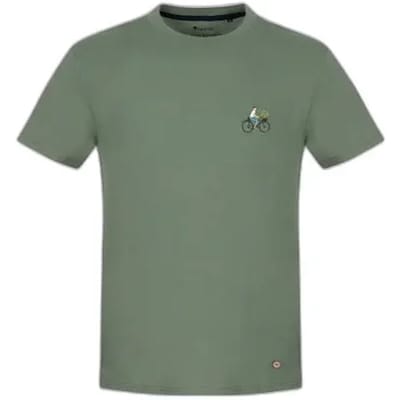 Katoenen T-shirt Faguo Arcy