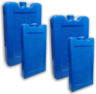 Set van 4 Koelelementen voor Koelbox en Langdurige Koeling