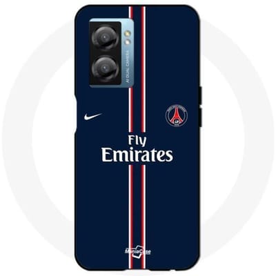 Coque Maniacase pour Realme V23 paris saint germain football club - noir