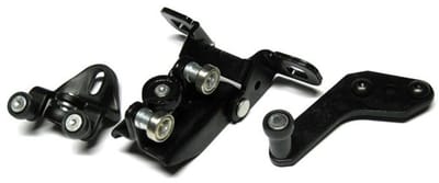 Vervanging Standaard - Set Schuifdeurwagens Rechts (Onder, Midden, Boven) - Ford Transit - 2000-2006