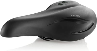 Trekkingzadel - Comfortzadel Fiets - Lange Afstand Fietsen - Gel Vulling - 270 x 190 mm - Zwart