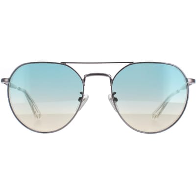 Police SPLF14 Urban 7 509B glanzend ruthenium rookspiegel zilver zonnebril
