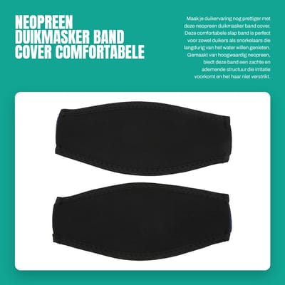 Dailygoods- Duikmasker Band Comfortabel - Neopreen - Slijtvast - Ademend - Stabiliserend - Veiligheidsbescherming