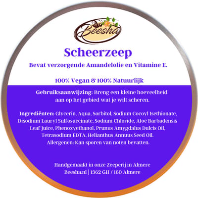 Beesha - Beesha Scheerzeep